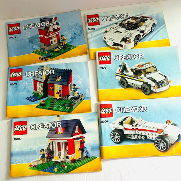 Lego Creator Instruction Manuals Only Lot 31006 31009 31010 5767 5771 6913 7345 - Picture 6 of 6